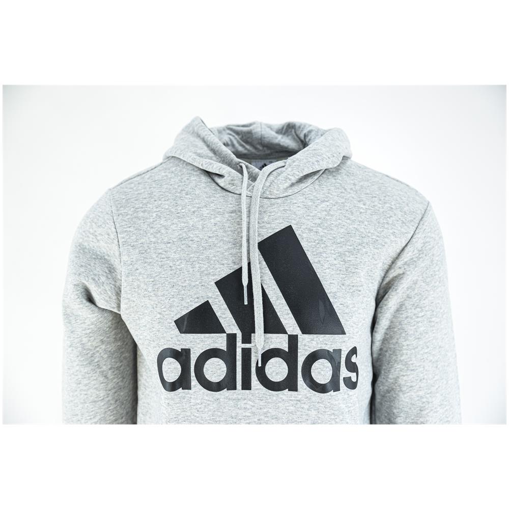 Felpa Da Uomo Con Cappuccio Essentials Big Logo Grigia Taglia L Codice Gk9577 - Foto 11