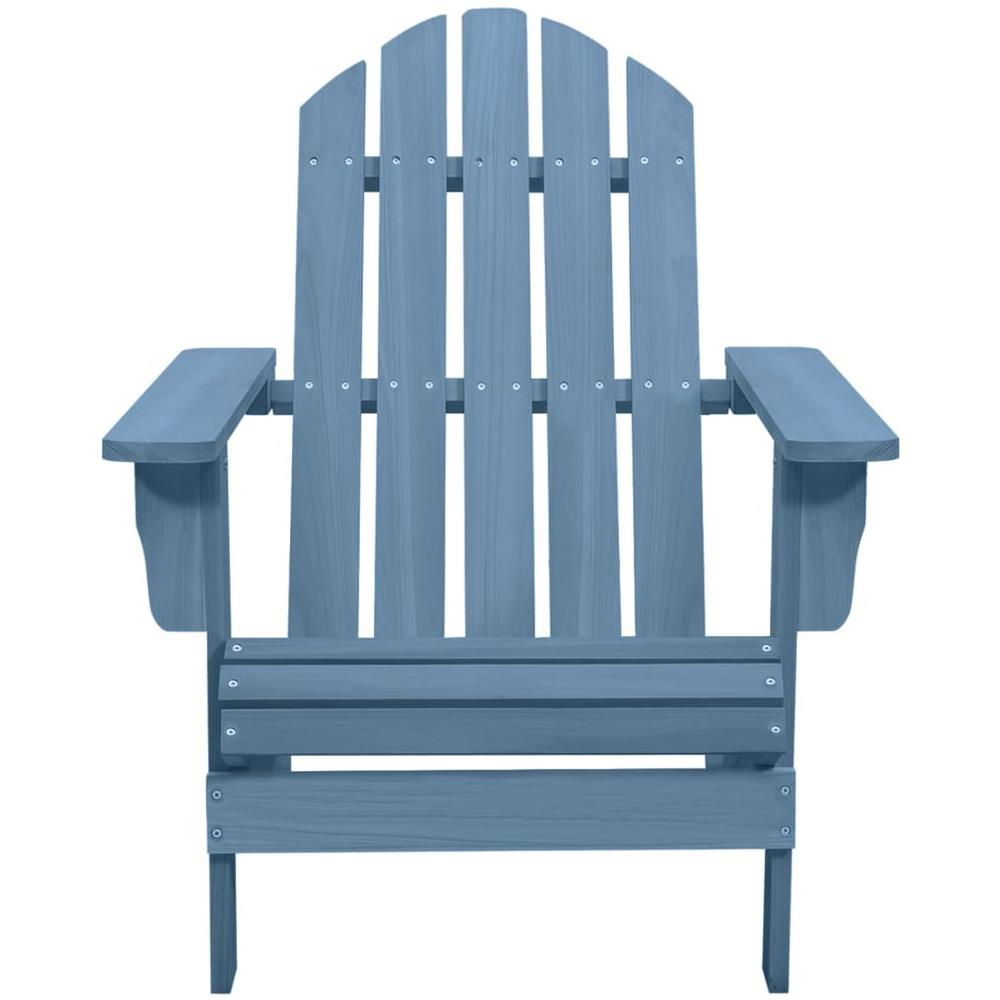 Sedia Giardino Adirondack in Legno Massello di Abete Blu - Foto 2