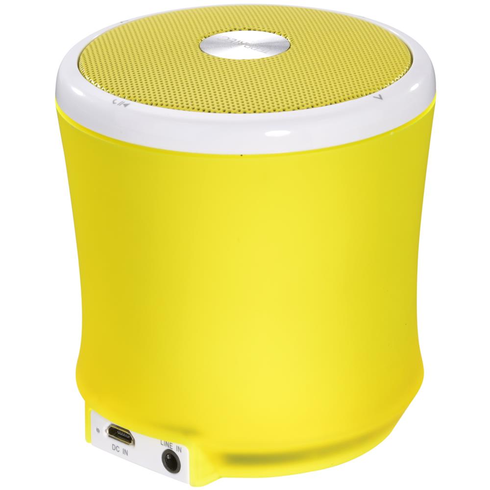 145358, 1-via, 2,2W, Con cavo e senza cavo, Bluetooth / 3.5 mm, Bluetooth, Giallo - Foto 2