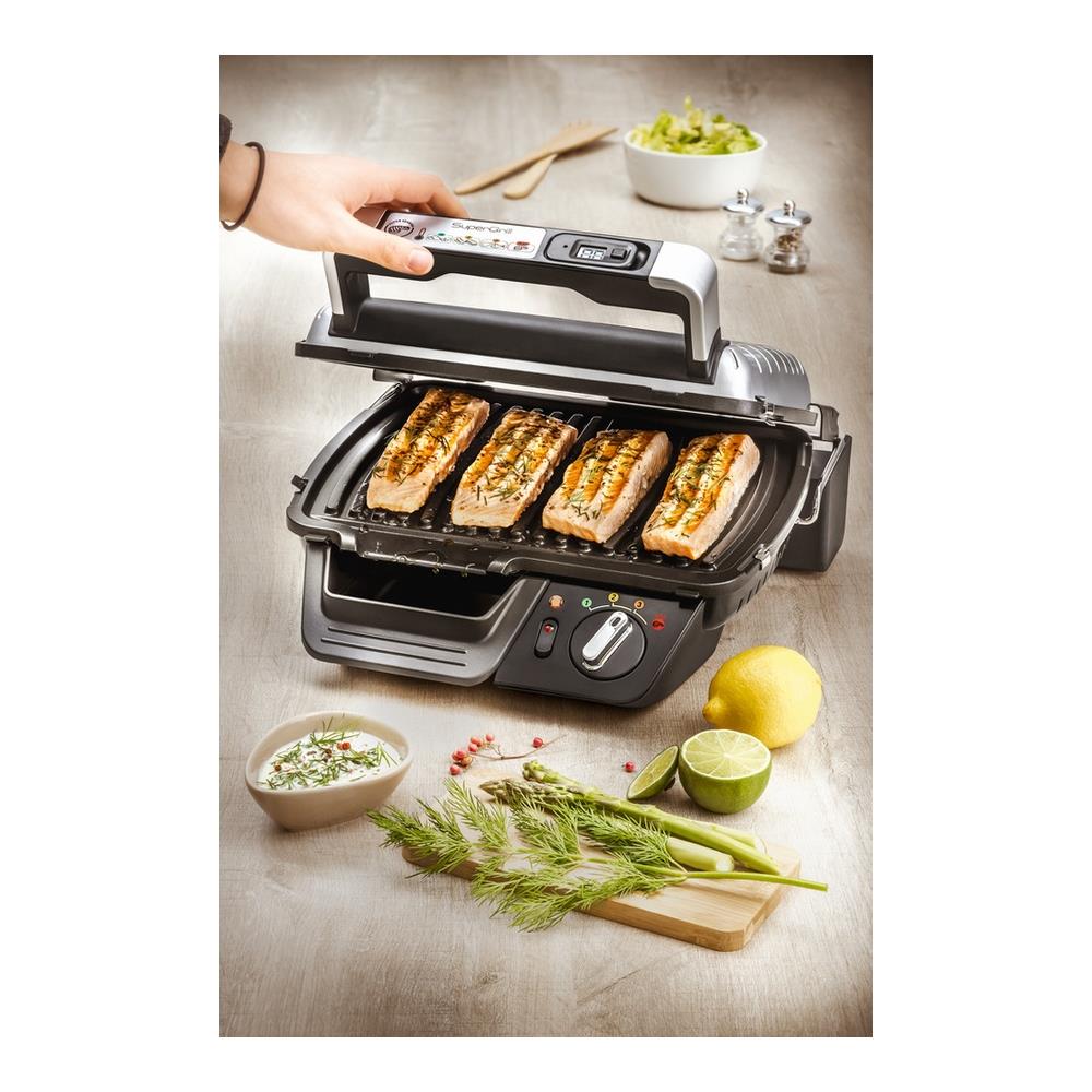 SuperGrill Griglia di contatto Elettrico 2000W - Foto 6