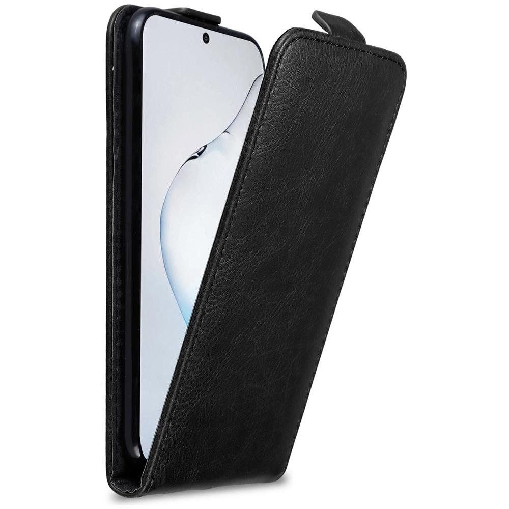 Custodia Compatibile Con Samsung Galaxy Note 10 Plus In Nero Di Notte - Coperchio Protettivo In Design Flip Con Chiusura Magnetica - Foto 1