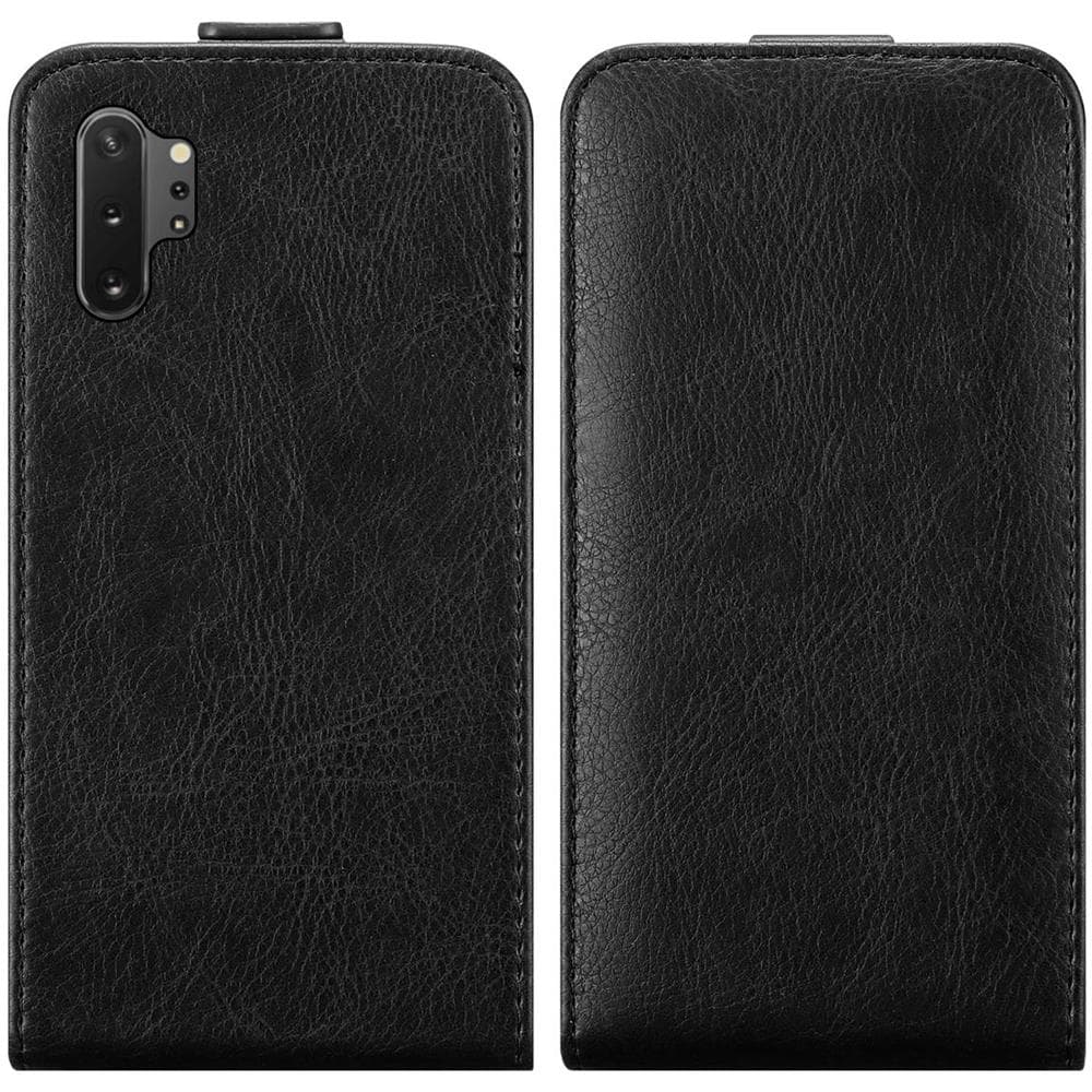 Custodia Compatibile Con Samsung Galaxy Note 10 Plus In Nero Di Notte - Coperchio Protettivo In Design Flip Con Chiusura Magnetica - Foto 8