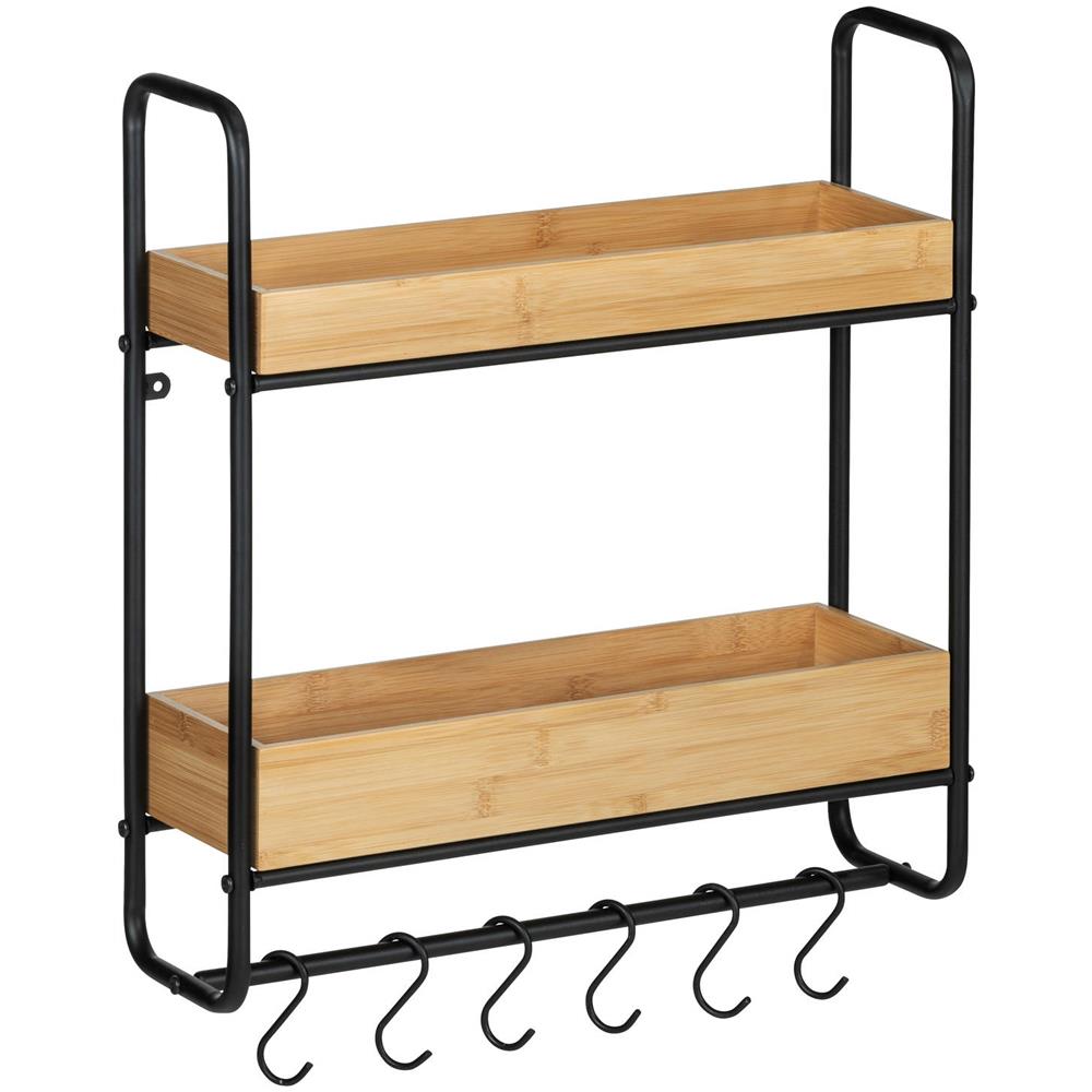 Mensola Da Parete Con Appendiabiti Loft, A Due Livelli, Wenko - Foto 1