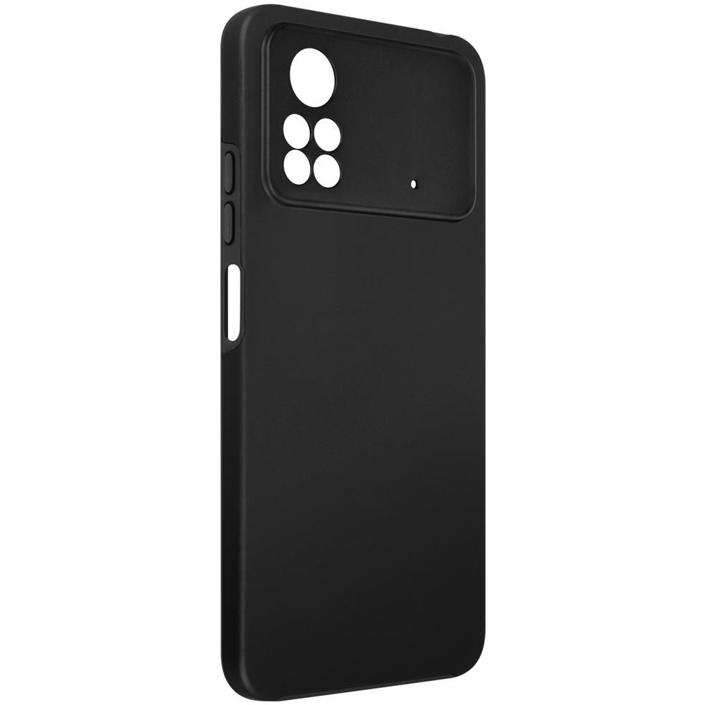 Cover Xiaomi Poco X4 Pro 5g Retro Rigido E Fronte Flessibile - Nera - Foto 5