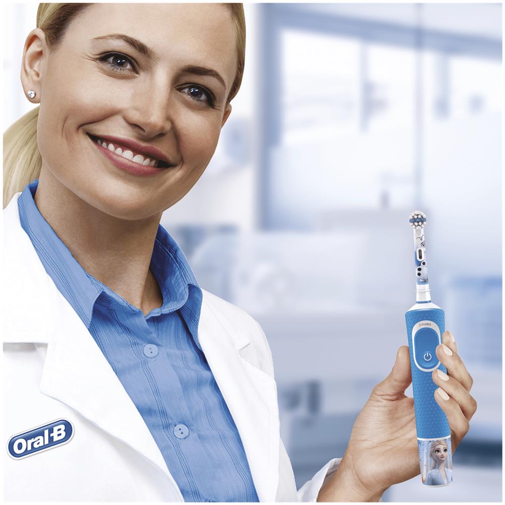 Testina Di Ricambio Per Spazzolino Oral-b Kids Frozen 3 Pezzi - Foto 3