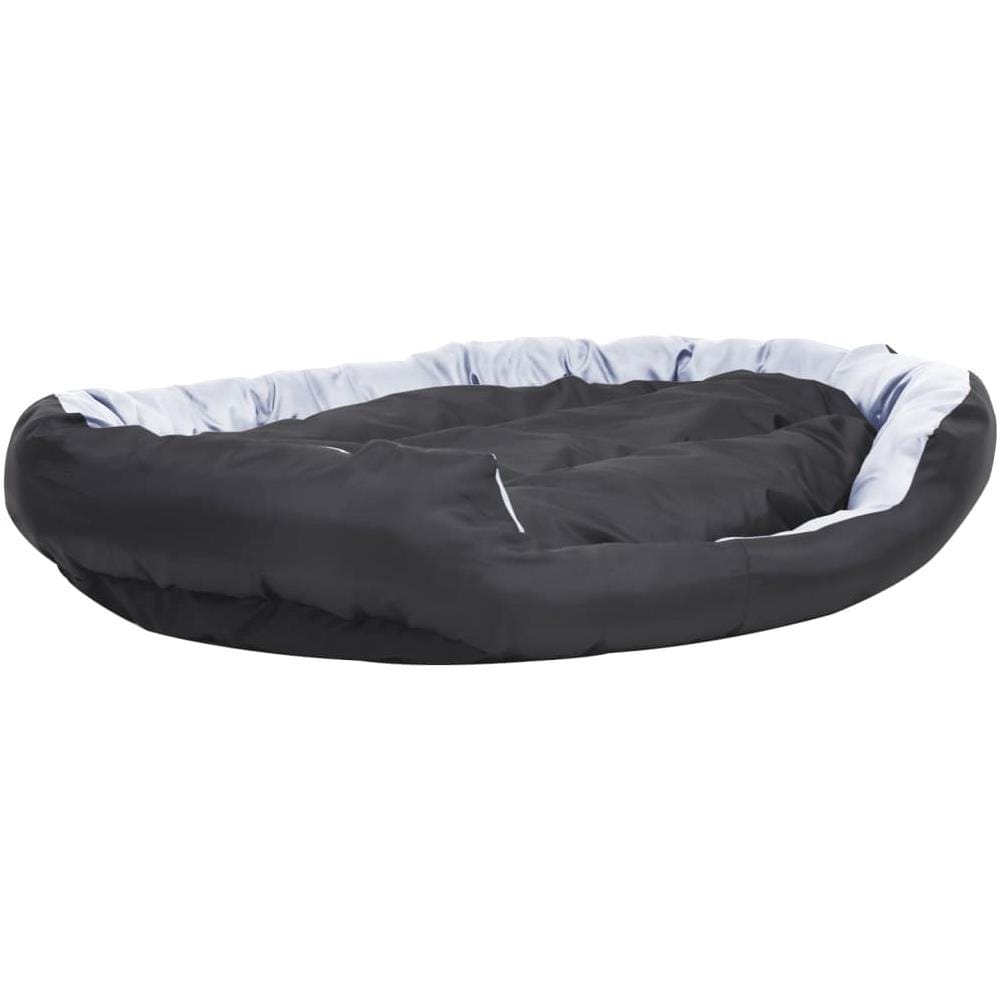 Cuscino Per Cani Reversibile Lavabile Grigio Nero 150x120x25 Cm - Foto 7
