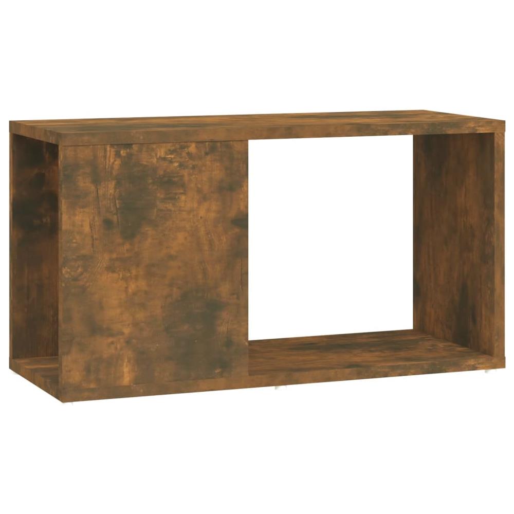 Mobile Porta Tv Rovere Fumo 60x24x32 Cm In Legno Multistrato - Foto 2