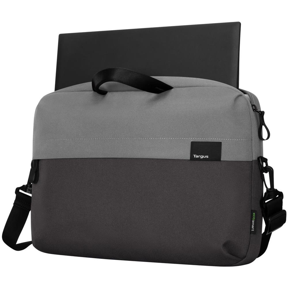 Sagano Borsa Per Notebook Da 14"" Con Tracolla Nero Grigio - Foto 2