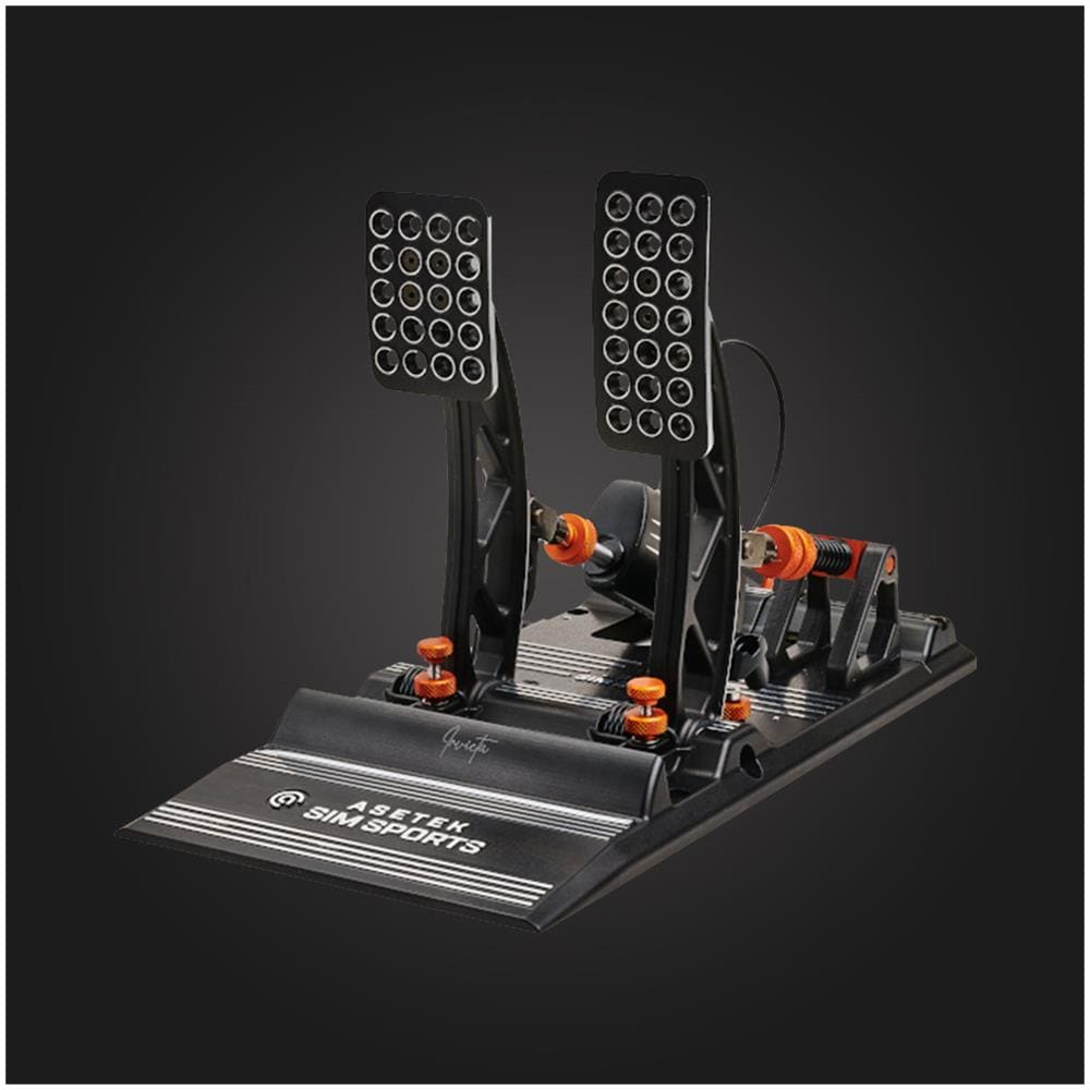 40-010-0000001 periferica di gioco Nero, Arancione, Bianco USB Pedali PC - Foto 2