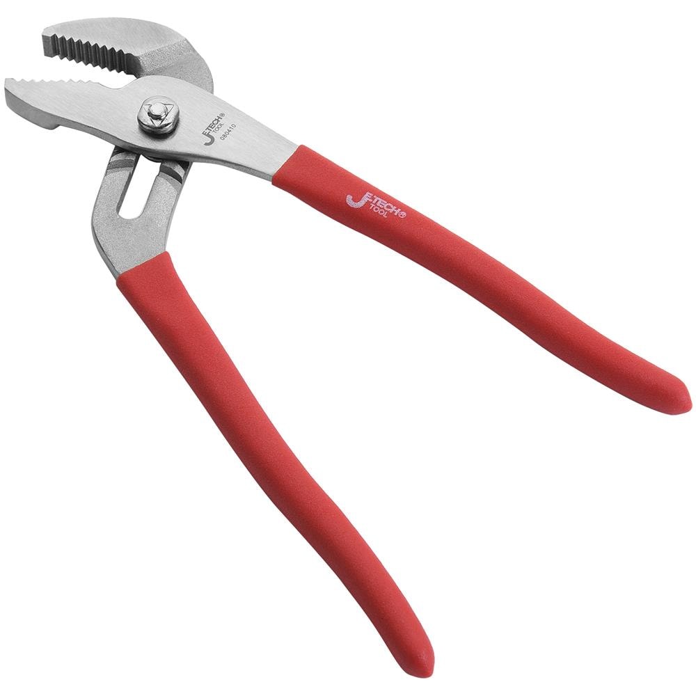 Pinze per pompa ad acqua 10"" (250mm), ganascia diritta regolabile, in acciaio industriale per linguette e scanalature - Foto 2