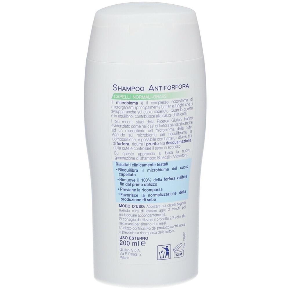 Bioscalin Shampoo Antiforfora Capelli Normali-Grassi 200ML - Foto 1