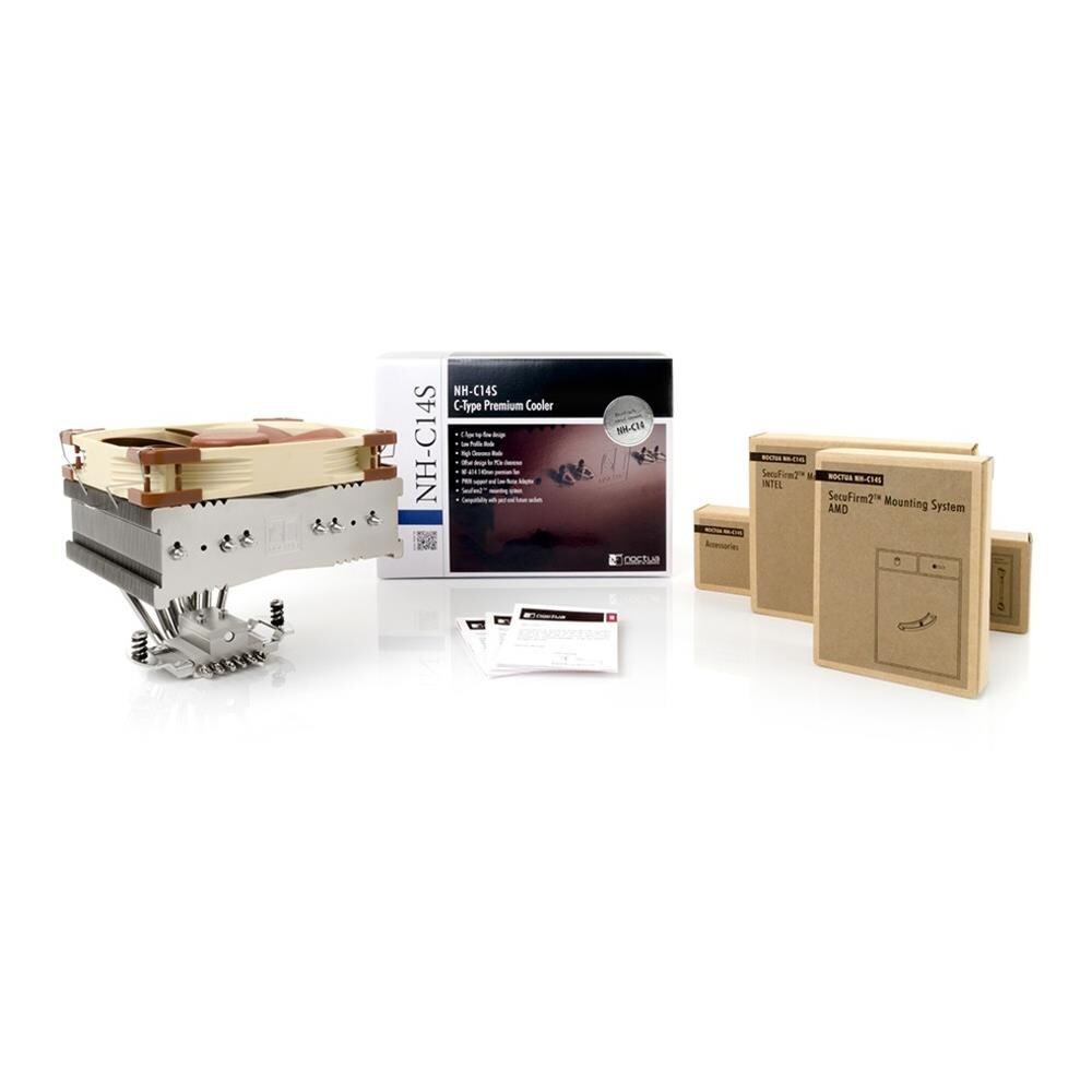 Dissipatore NH-C14S per CPU Intel LGA 2011/1150/1156/1555 e AMD AM2+ / AM3 / + / FM2+ - Foto 6