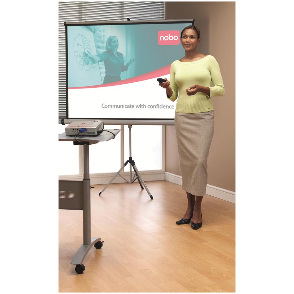 Schermo di proiezione Kensington 1902396 - 220 cm (86,6") - 4:3 - 132,5 cm (52,2") x 175 cm (68,9") - Matte Bianco - Foto 2