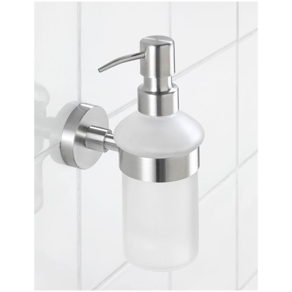 19617100 Dispenser Sapone Bosio, 0,2 L, Acciaio Inossidabile, 7 X 18 X 11 Cm, Opaco - Foto 4