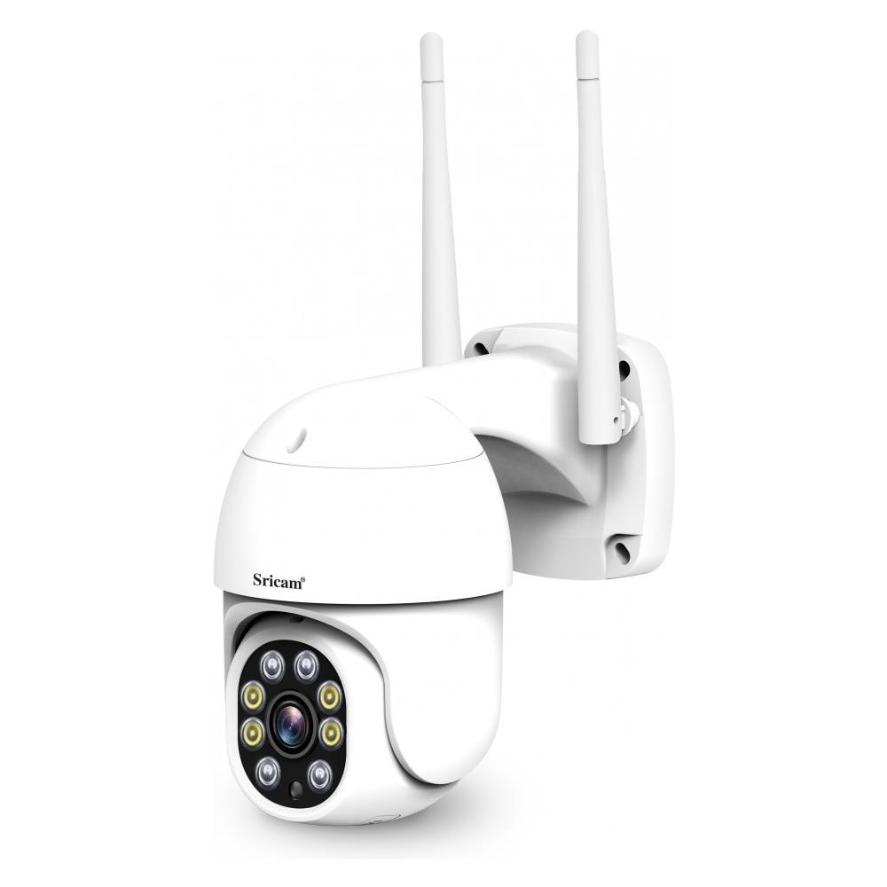 Modello Sp028 Telecamera Motorizzata Wifi Ap Hotspot Wireless Infrarossi 2.0 Mp Hd Ir Cut Onvif P2p Sd Audio 4 Led Luminosi - Foto 2