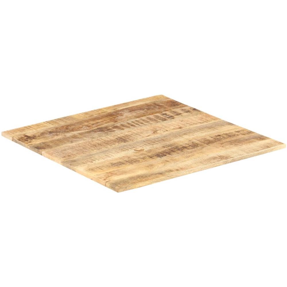 Piano Tavolo In Legno Massello Di Mango 15-16 Mm 80x80 Cm - Foto 4