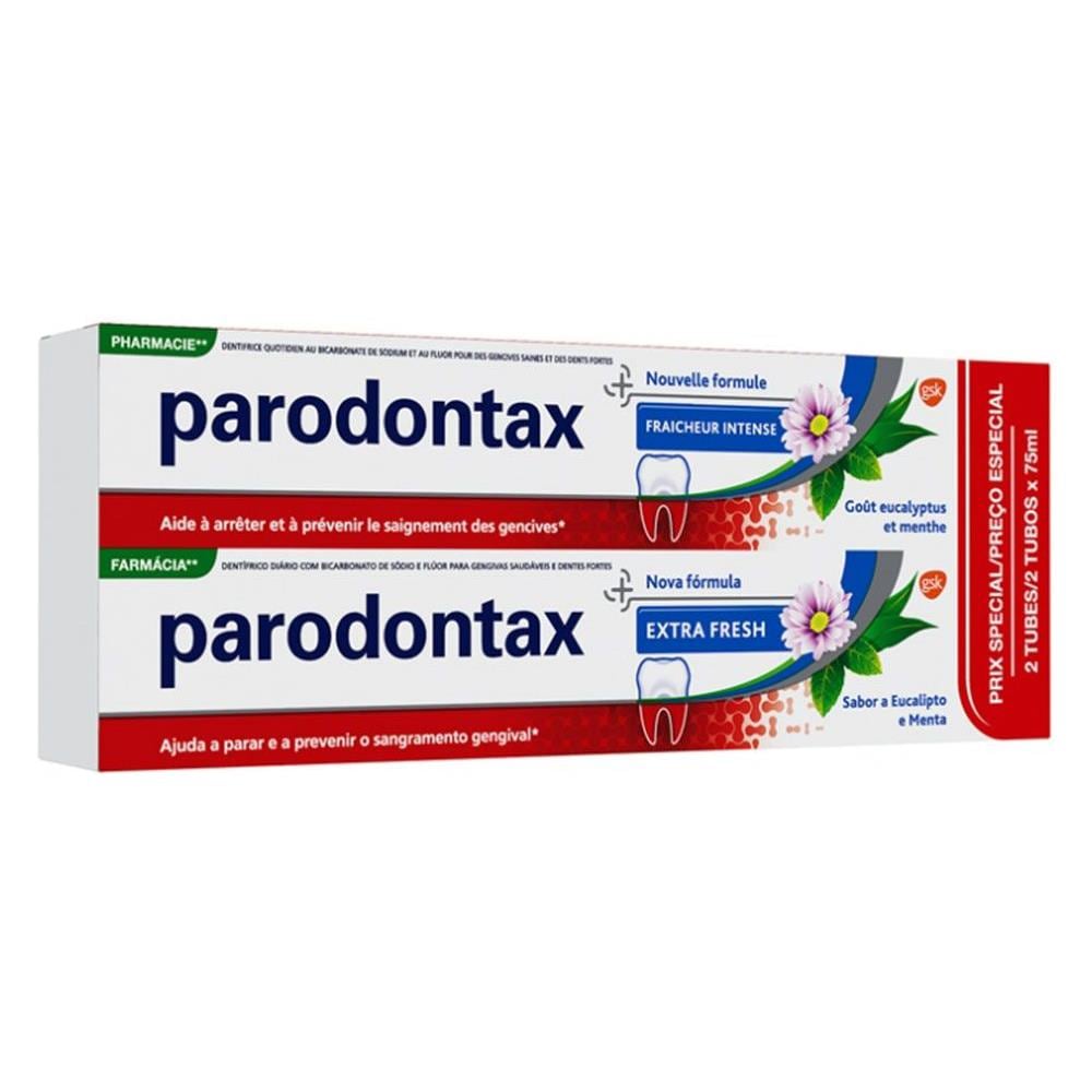 Dentifricio Freschezza Intensa - 2 Tubi Da 75 Ml - Foto 2