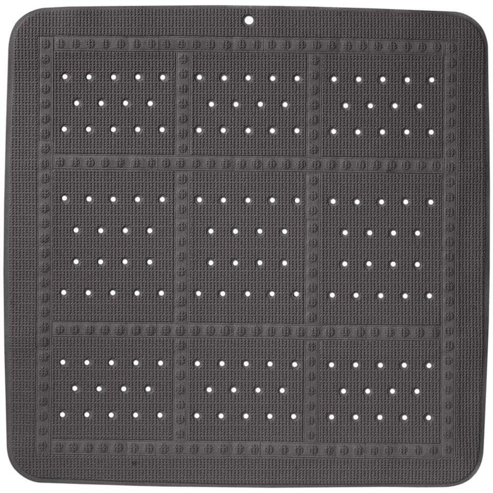 Tappetino da Bagno Antiscivolo Unilux 55x55 cm Antracite - Foto 1