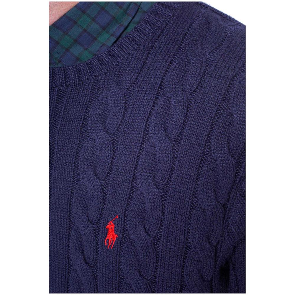 Maglia Uomo A Trecce In Cotone - Foto 4