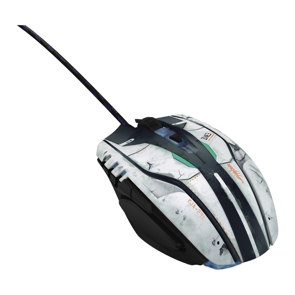 Mouse Gaming uRage Morphmouse SciFi 6 Tasti 2400 DPI Colore Nero-Blu-Grigio  - Foto 3