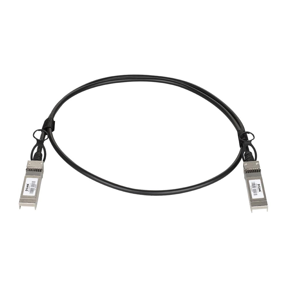 DEM-CB100S28 cavo InfiniBand e in fibra ottica 1 m SFP28 Nero, Argento - Foto 1