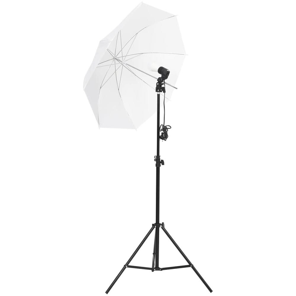 Kit Di Illuminazione Da Studio Con Treppiedi E Ombrelli - Foto 2