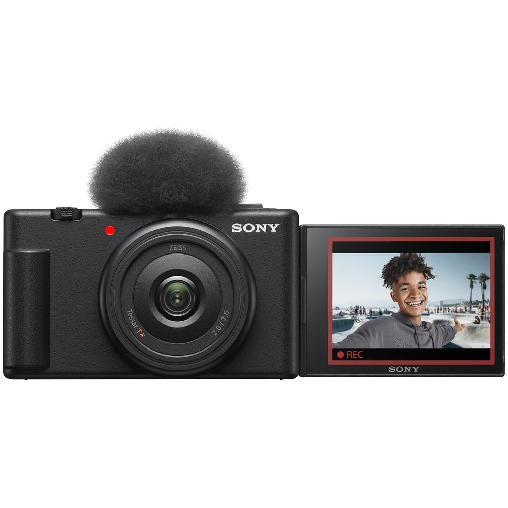 Vlog Camera ZV-1F con Display LCD 3" Risoluzione 20.1 Mpxl Zoom Digitale USB /HDMI Colore Nero - Foto 1