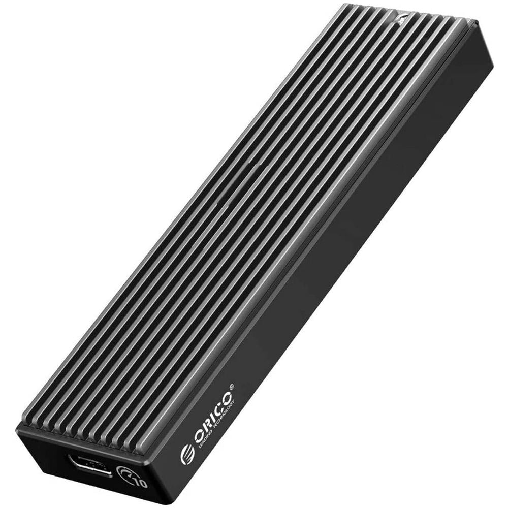 Caddy SSD Esterno USB-A USB-C con Adattatore Interfaccia M. 2 PCIe NVMe Colore Nero - Foto 1