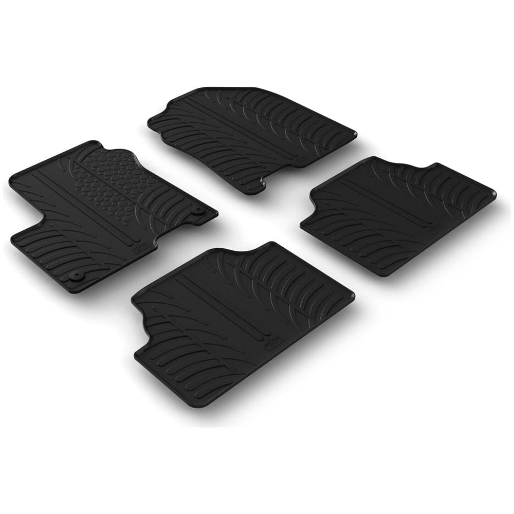 Set Tappeti Su Misura In Gomma - Compatibile Per Hyundai Kona (10/17>06/23) Elettrica - Foto 1
