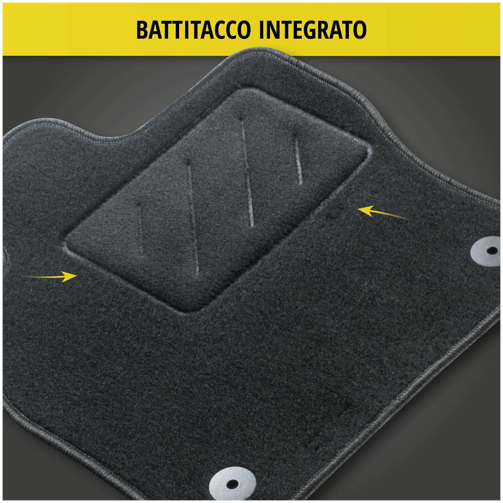 Tappetini Per Skoda Fabia Ii 12/2006-12/2014 - Foto 2