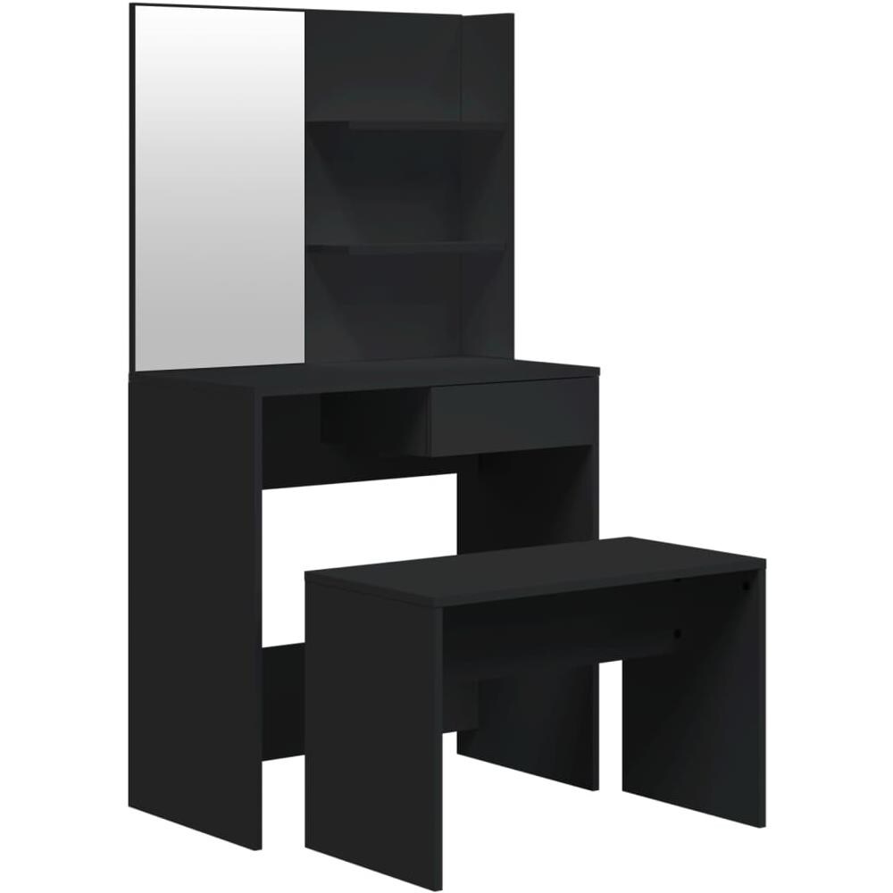 Set Toeletta Nero 74,5x40x141 Cm - Foto 2