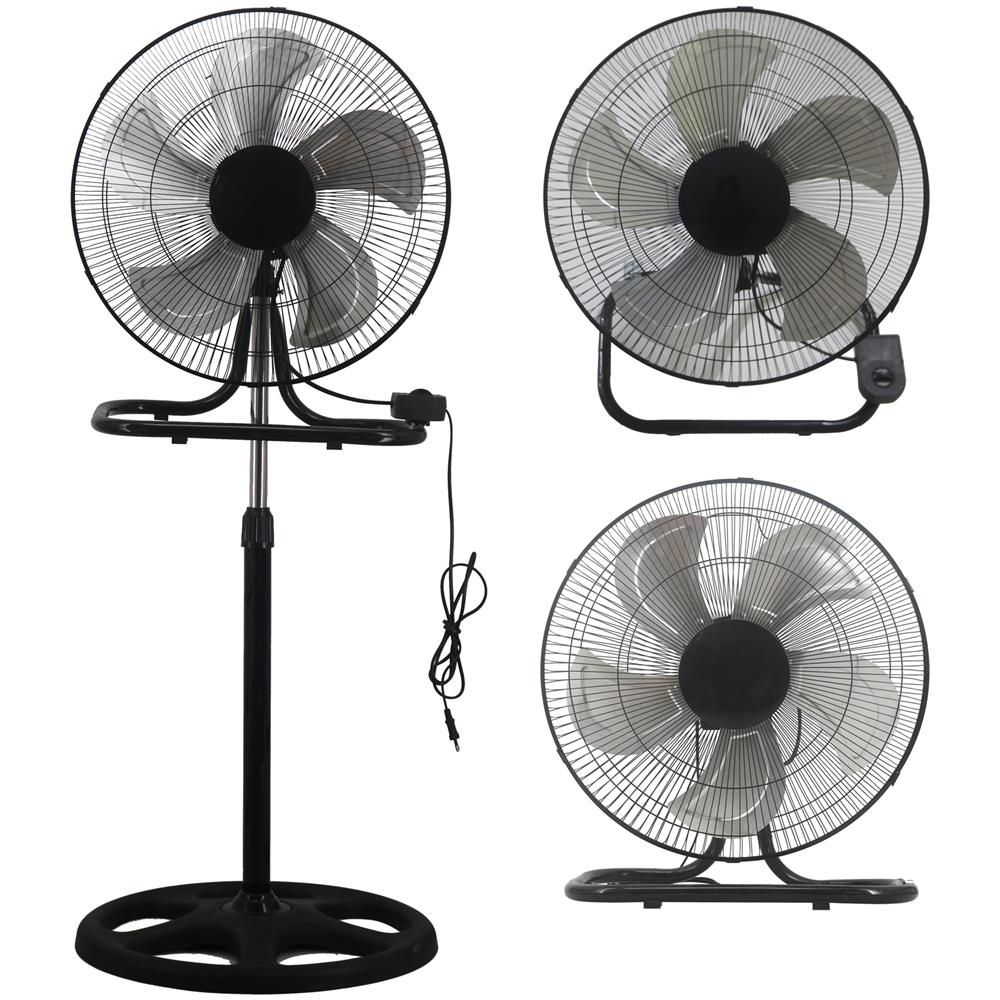 VPM45 ventilatore Nero, Stainless steel - Foto 1