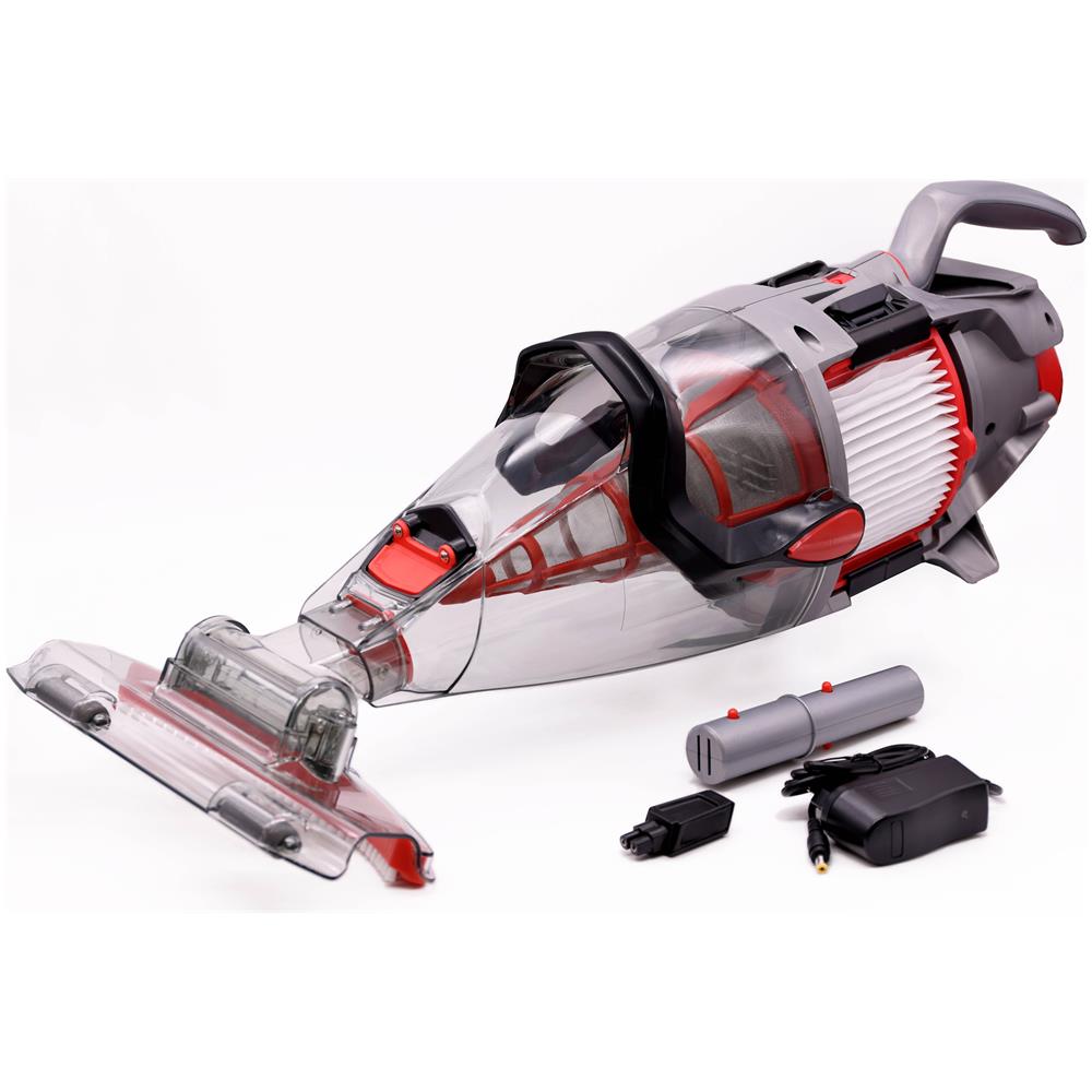 Aspirapolvere Manuale a Batteria per Piscina - Ev75cbx /eu Colore Nero, Grigio, Rosso - Foto 1