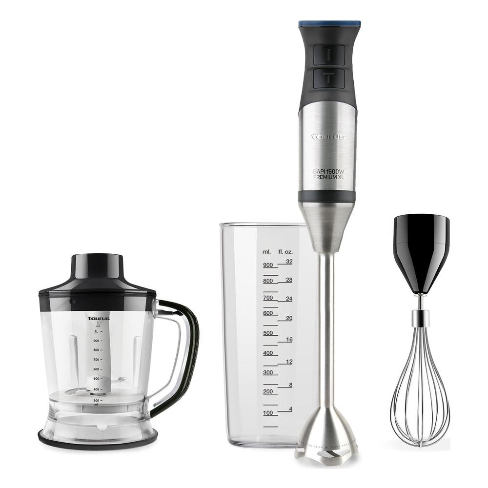 Bapi 1500 Premium XL Plus Frullatore ad immersione 1500 W Nero, Acciaio inossidabile - Foto 1