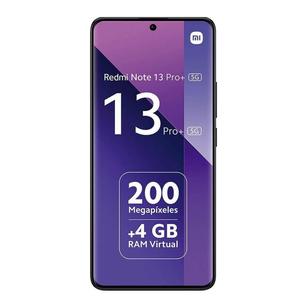 Redmi Note 13 Pro+ 5G 256 GB 5G Dual Sim Display 6.67" AMOLED Slot Nano SD Fotocamera 200 Mpx Android 13 Nero - Foto 2