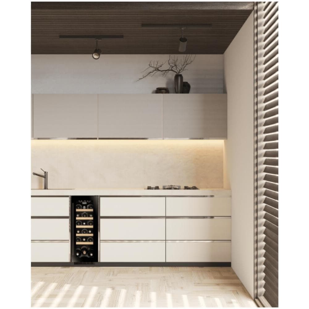 Frigo Cantinetta ad Incasso CBU20S2B Capacità 20 Bottiglie Classe F Colore Nero - Foto 6