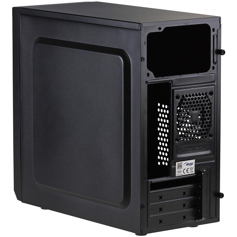 Case AK17BK Micro TowerATX / Micro-ATX / Mini-ITX 2 Porte USB 3.0 Colore Nero - Foto 2