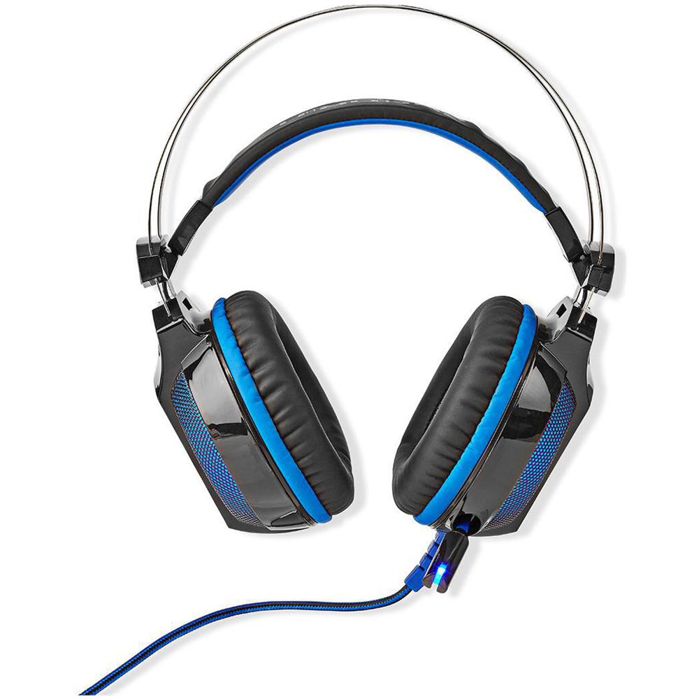 Cuffia e Auricolare GHST500BK Cablato a Padiglione Gaming USB tipo A Nero Blu - Foto 1