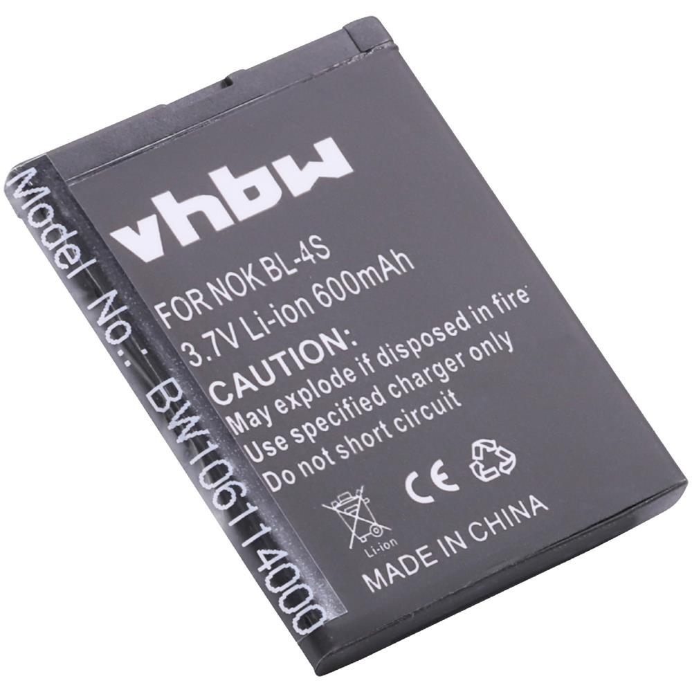 Batteria Li-ion Per Nokia 2680 Slide / 3600 Slide / 7610 Supernova Sostituisce Bl-4s - Foto 2