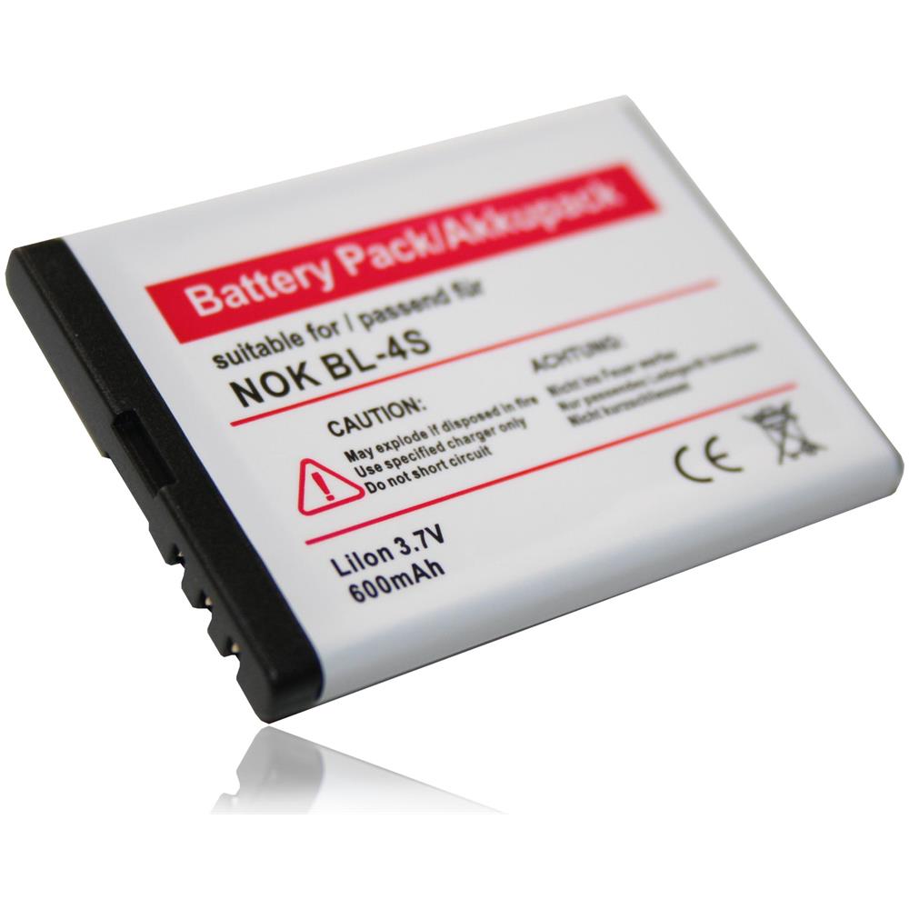 Batteria Li-ion Per Nokia 2680 Slide / 3600 Slide / 7610 Supernova Sostituisce Bl-4s - Foto 1