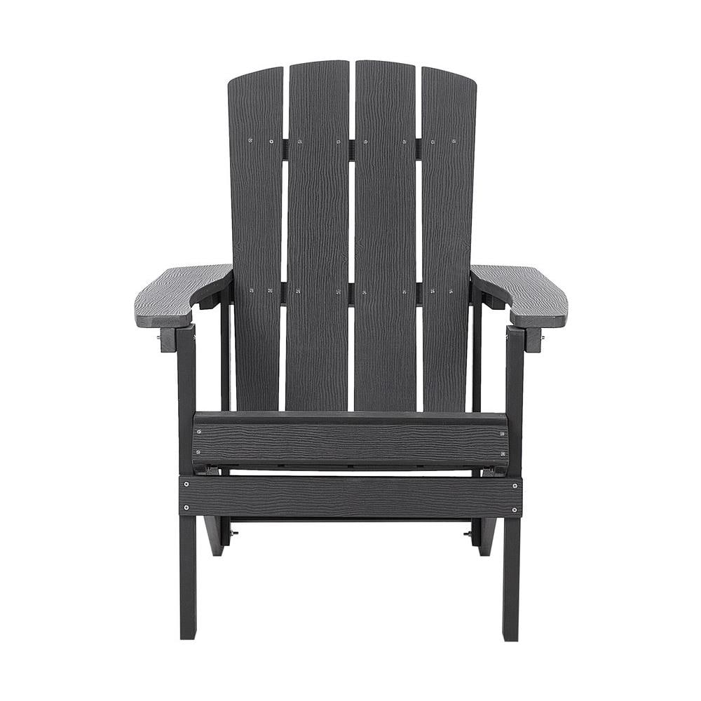 Sedia Da Giardino Grigio Scuro Adirondack - Foto 2