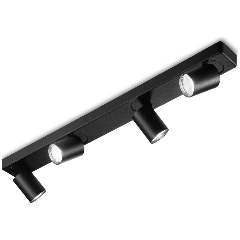 Rudy Pl4, Plafoniera, - Nero - Foto 2