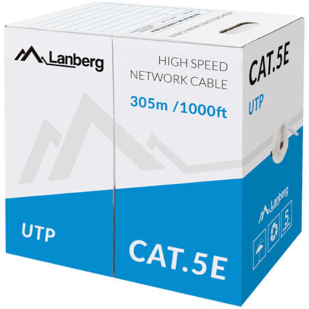 Lcu5-11cc-0305-s Netzwerkkabel 305 M Cat5e U / utp (utp) Grau (lcu5-11cc-0305-s)  - Foto 2