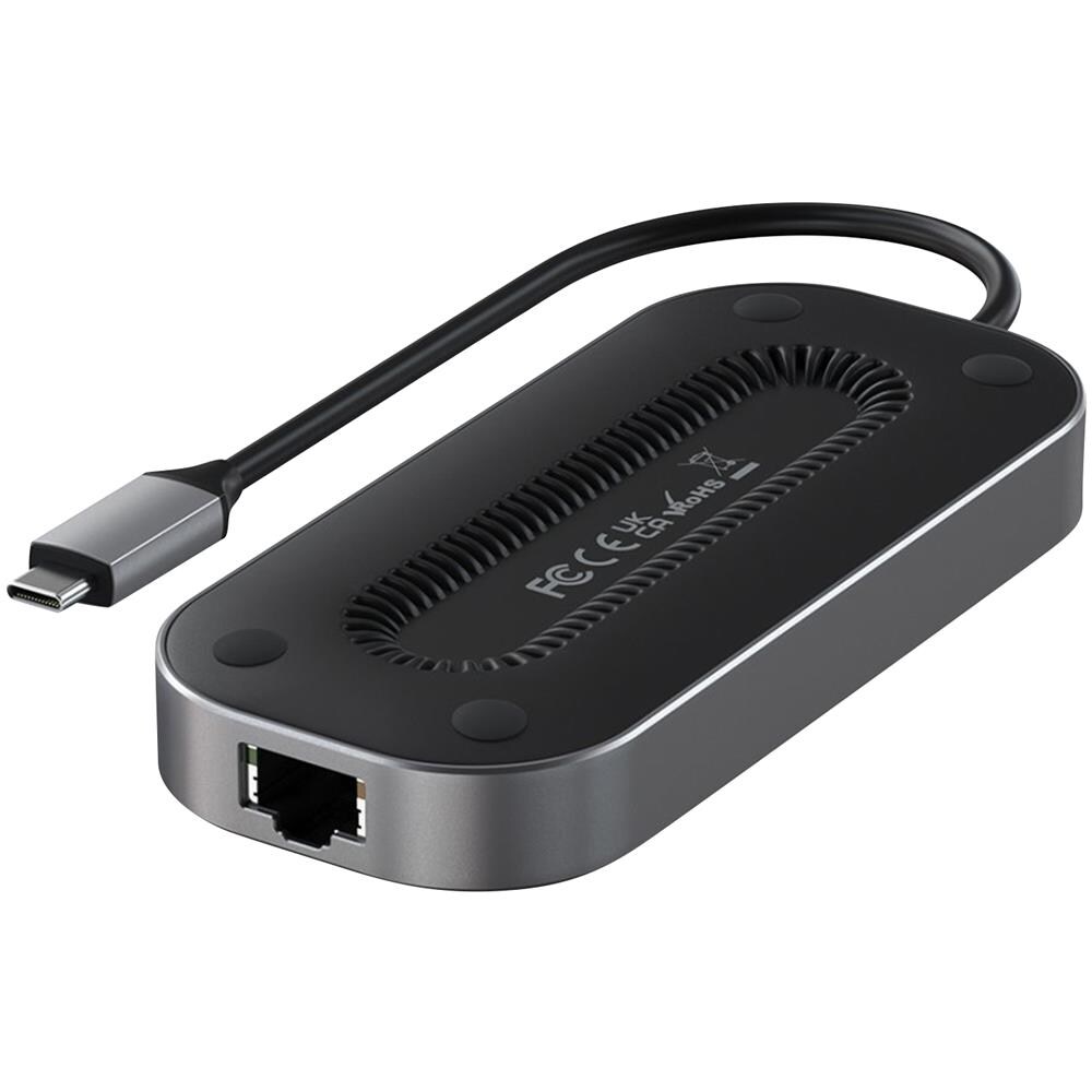 Adattatore Multiporta USB4 con Ethernet 2.5G e Manuale Utente Nero - Foto 2