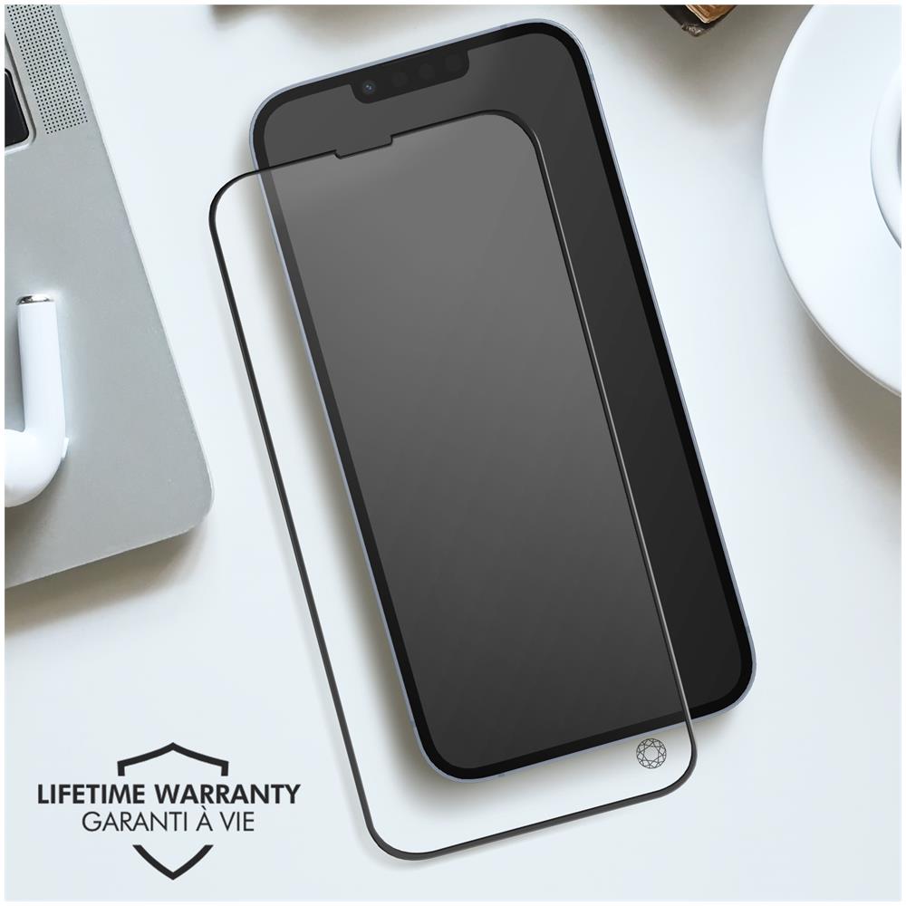 Proteggischermo In Vetro Per Iphone 13 Pro Max/14 Plus 3d Anti-impatto, Trasparente - Foto 2