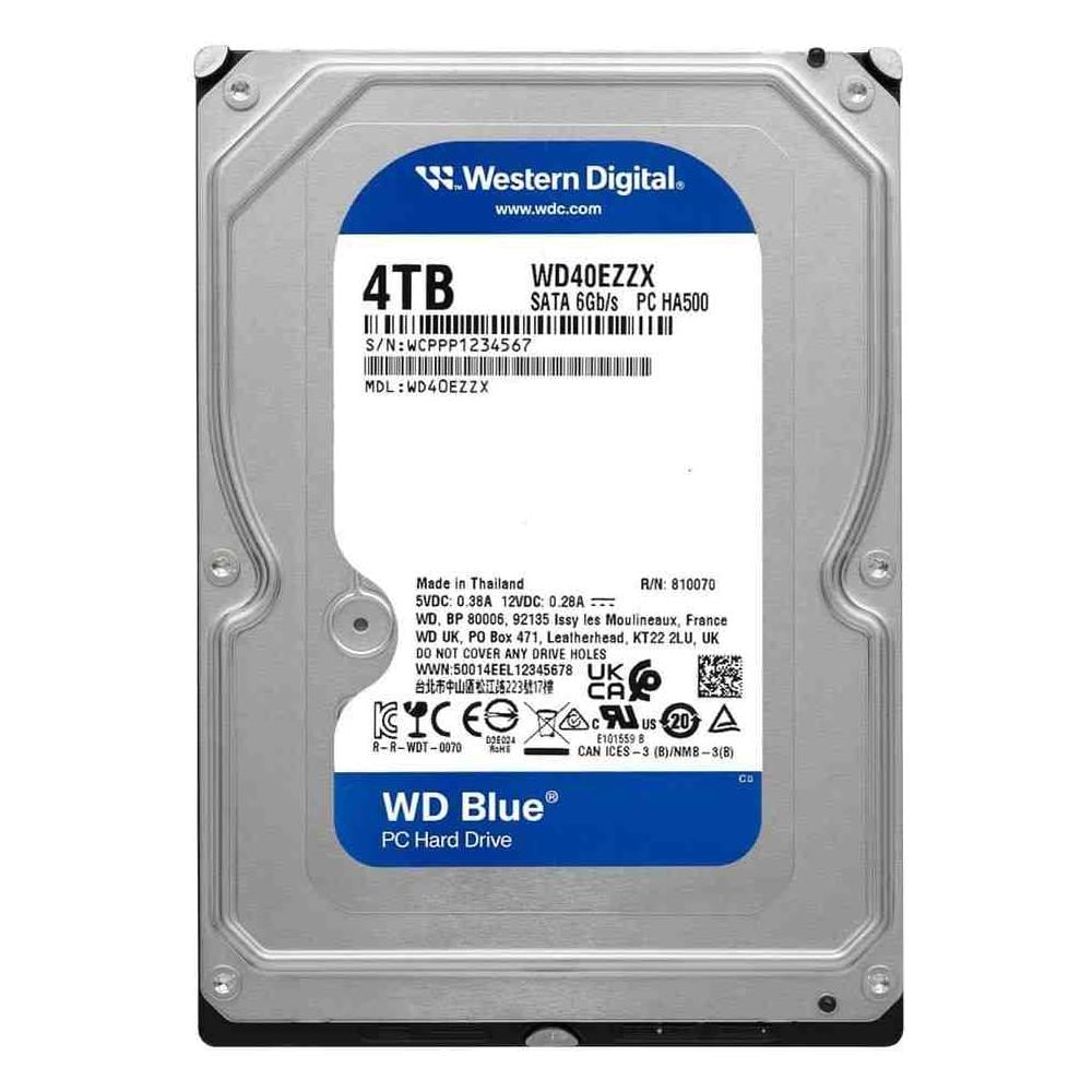 Blue HDD 4TB Interno 3.5" SATA III Buffer 128MB 5.400rpm - Foto 2