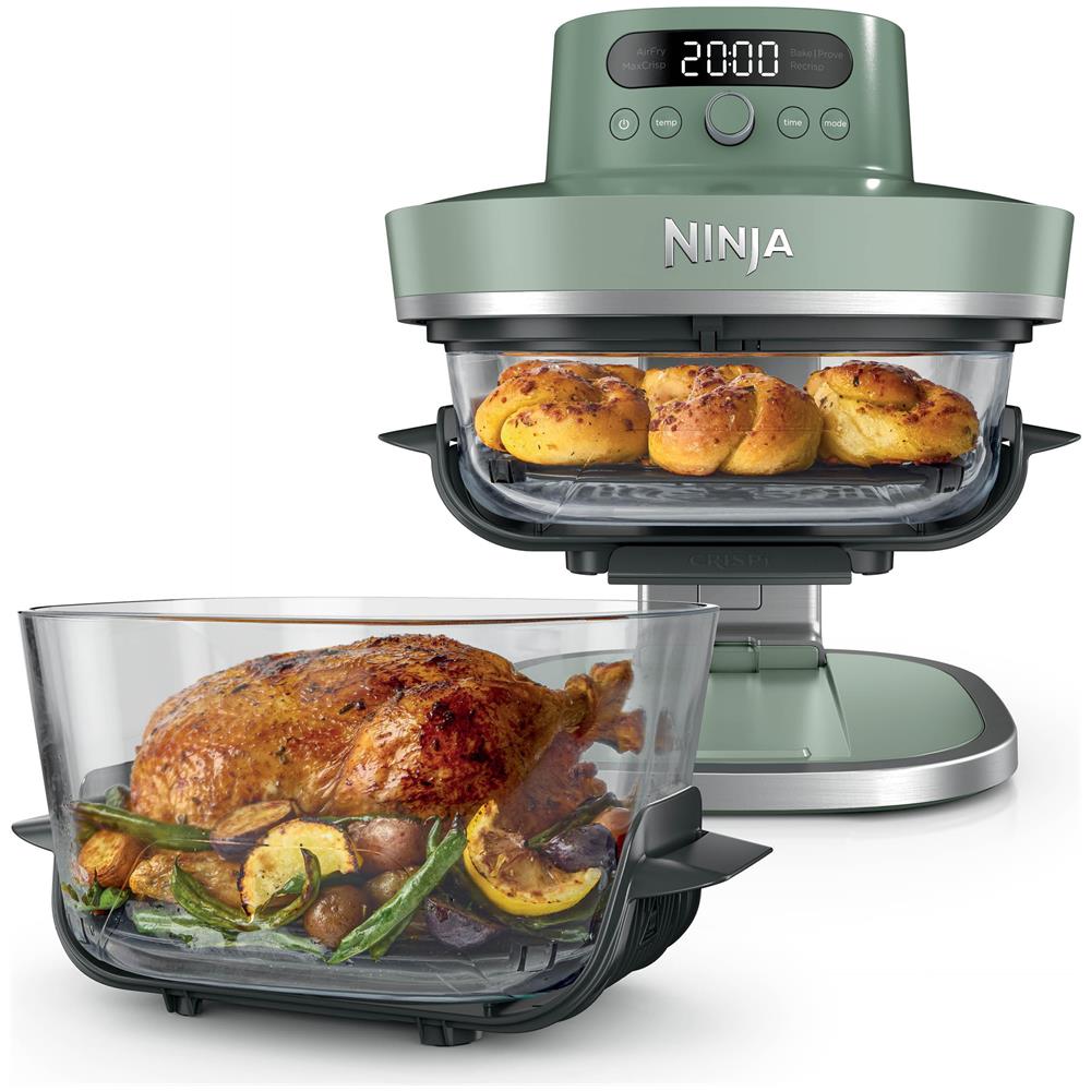 AS090EUGN Friggitrice Singolo 5,7 L Indipendente 2000 W Friggitrice ad Aria Calda Verde - Foto 1