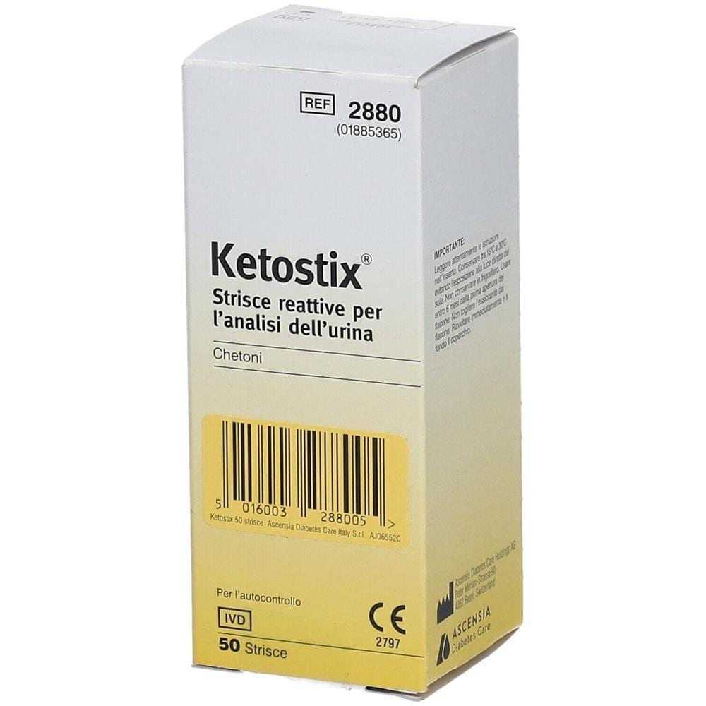 Strisce Misurazione Chetonuria Ketostix 50 Pezzi - Foto 5