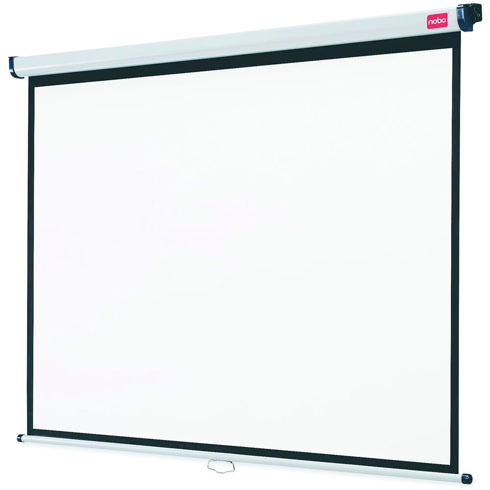 Schermo di proiezione Nobo 1902392 - Cornice fissa - 220 cm (86,6") - 4:3 - Montaggio a soffitto, Montaggio a muro - 132,5 cm (52,2") x 175 cm (68,9") - Matte Bianco - Foto 1