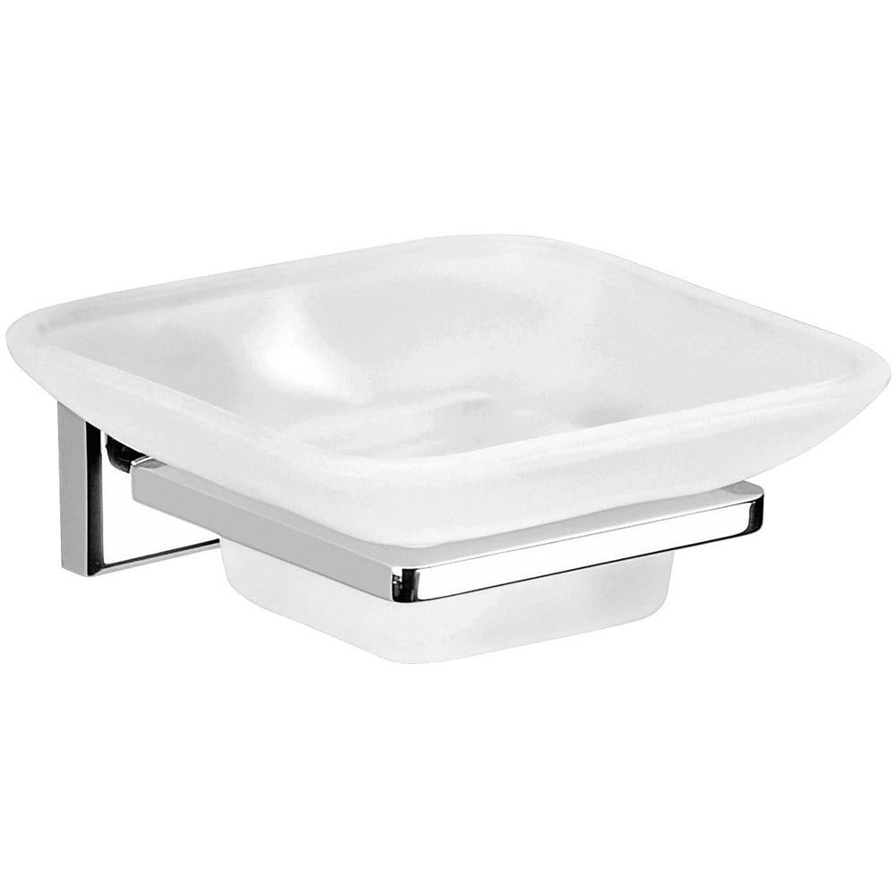 Portasapone Da Muro In Acciaio Inox Aisi 304 E Cromall 6911 Serie Colorado Cromato - Foto 1